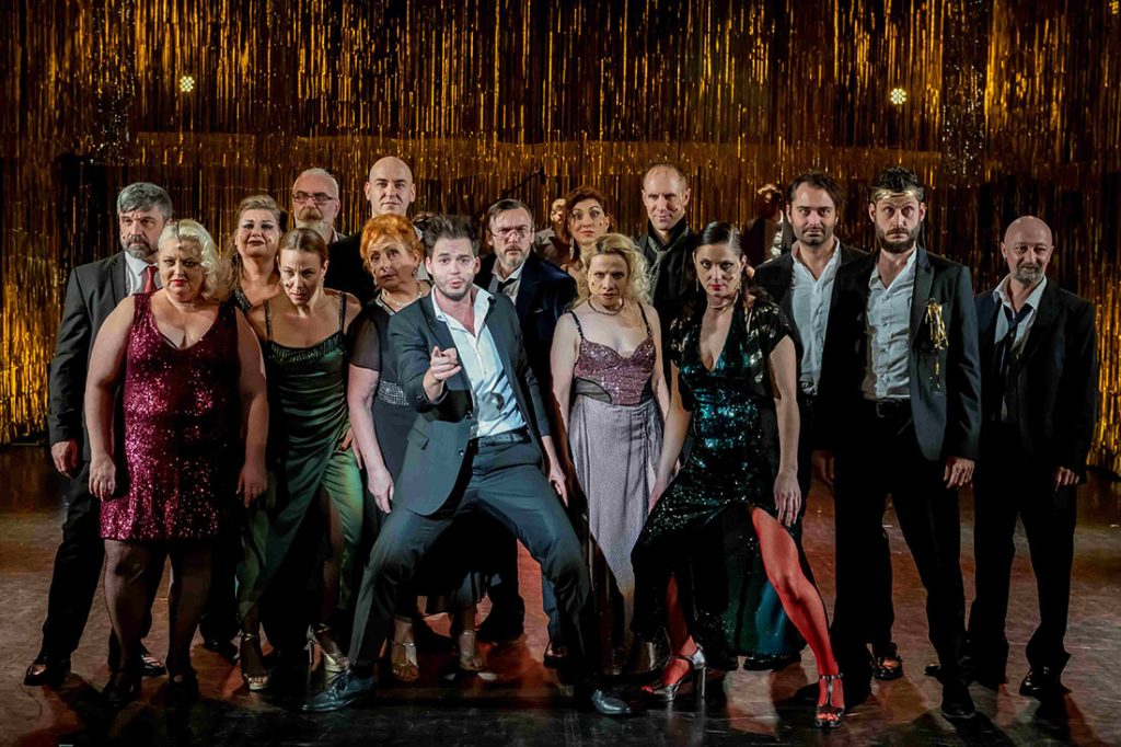 Iz predstave „Bilo jednom u Novom Sadu“, rađena po tekstu i u režiji Andraša Urbana