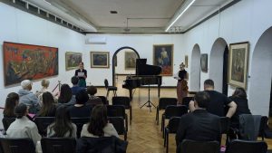 Judith Fliedl i Marlene Heiß na koncertu "Plesačica na žici" u Tuzli