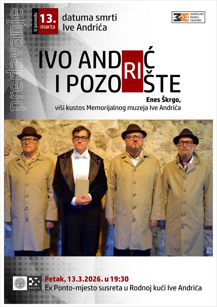 Predavanje „Ivo Andrić i pozorište“