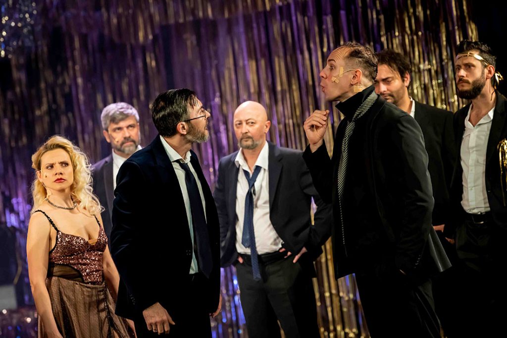 Iz predstave „Bilo jednom u Novom Sadu“, rađena po tekstu i u režiji Andraša Urbana