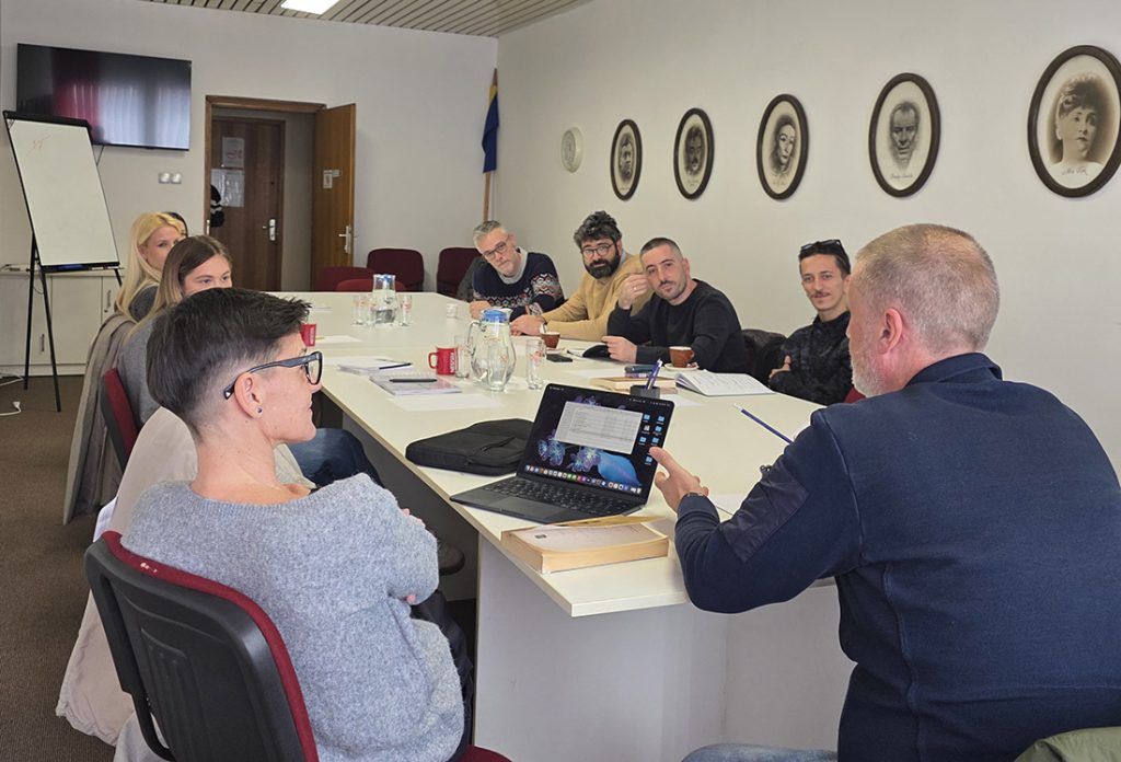 Počele probe za novu predstavu „Filozofija palanke“ a u produkciji Bosanskog narodnog pozorišta Zenica