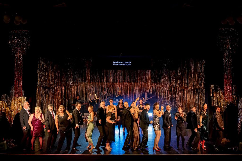 Iz predstave „Bilo jednom u Novom Sadu“, rađena po tekstu i u režiji Andraša Urbana