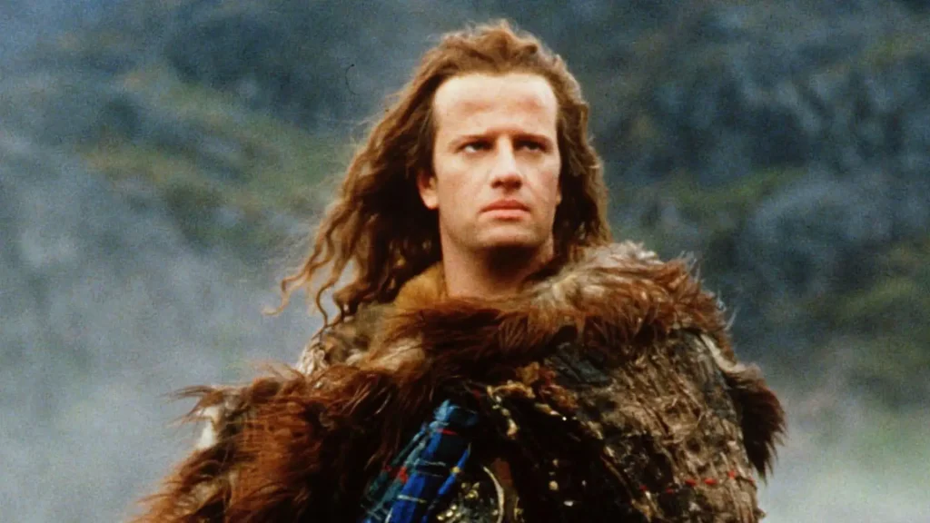 Christopher Lambert u filmu Highlander