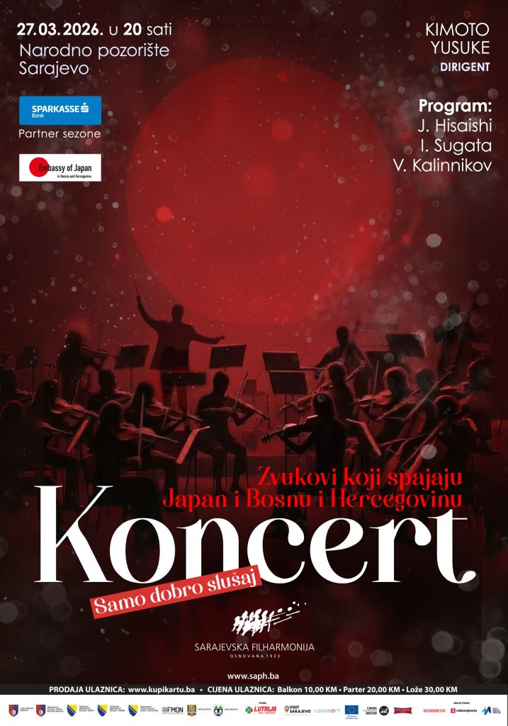 Sarajevska filharmonija - “Zvukovi koji povezuju Japan i Bosnu i Hercegovinu”