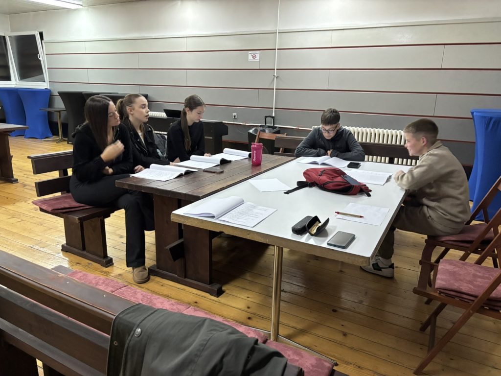 Nastavak rada na probama za omladinsku predstavu „Pobuna otpada“