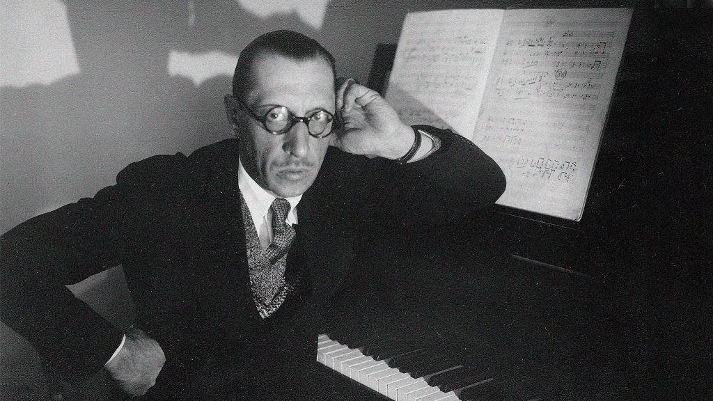 Igor Stravinsky portret kompozitora 20. vijeka