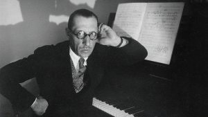 Igor Stravinsky portret kompozitora 20. vijeka
