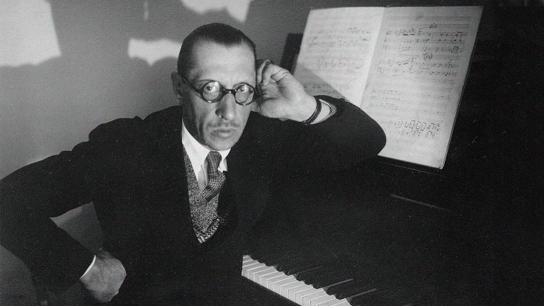 Igor Stravinsky portret kompozitora 20. vijeka
