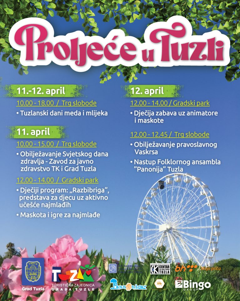 Manifestacija „Proljeće u Tuzli 2026“