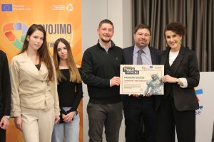 Ceremonija dodjele nagrada pobjednicima takmičenja „Trashformers II: Usvojimo nove navike! Iskoristimo otpad!"