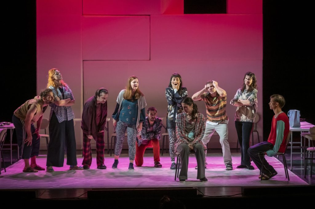 Iz predstave „Na slovo F“ Narodnog pozorišta Sarajevo