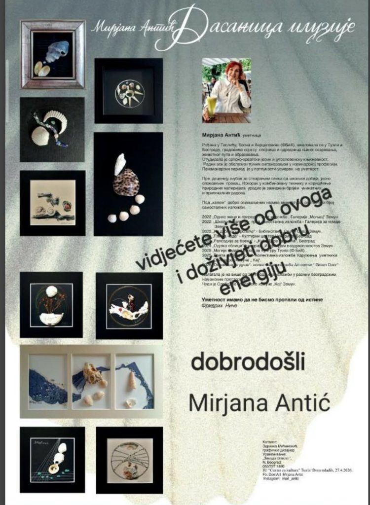 izložbe minijatura “Rasanica iluzije” autorice Mirjane Antić