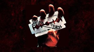 Judas Priest album British Steel omot sa britvom i rukom