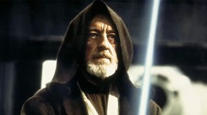 Alec Guinness kao Obi Wan Kenobi u Star Wars filmu