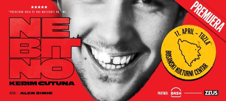 Monodrama «Nebitno» glumca Kerima Čutune u šesnaest bh gradova