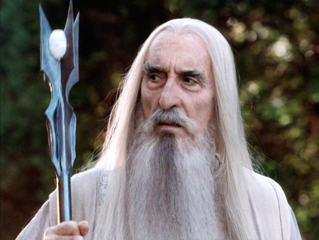 Christopher Lee u jednoj od svojih poznatih filmskih uloga