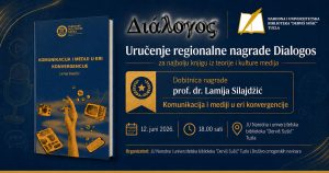Uručenje regionalne nagrade „Dialogos“ za najbolju knjigu iz teorije i kulture medija