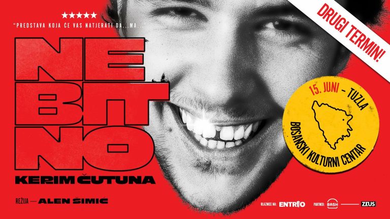 Kerim Čutuna i monodrama “Nebitno” ponovo u Tuzli 15. juna