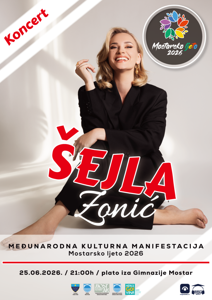Međunarodna kulturna manifestacija „Mostarsko ljeto 2026“