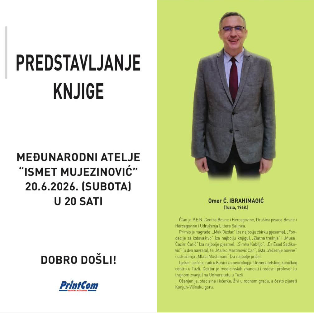 Promocije knjige “Konjuh: istine, sage i haberi o vilinskoj gori” autora Omera Ć. Ibrahimagića