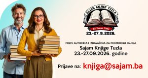 Sajam Knjige Tuzla 2026 - Otvoren poziv autorima i izdavačima za promocije knjiga