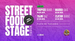 Street food stage Tuzla