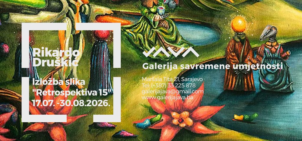 Izložba "Retrospektiva 15" bosanskohercegovačkog umjetnika Rikarda Druškića