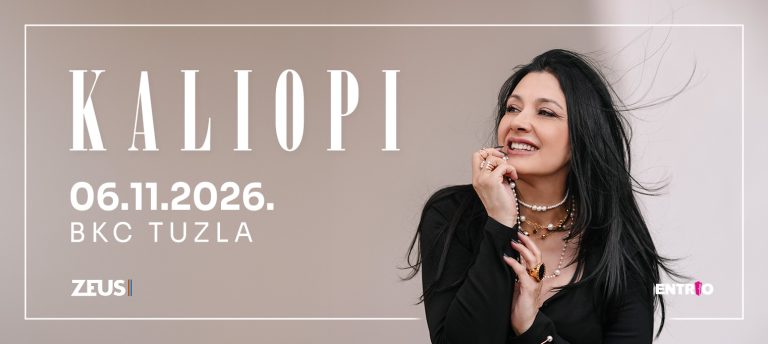 Makedonska pop diva Kaliopi 6. novembra stiže u Tuzlu